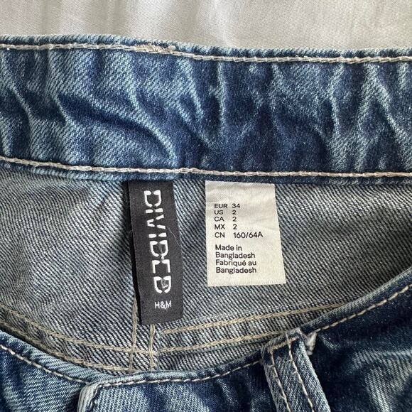 Hm denim midi skirt w - Picture 4 of 5